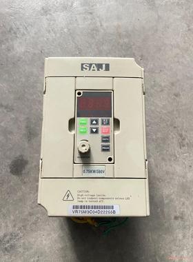 实拍 SAJ三晶变频器8000 VR75M3/0.75kw/-议价商品直拍不发货