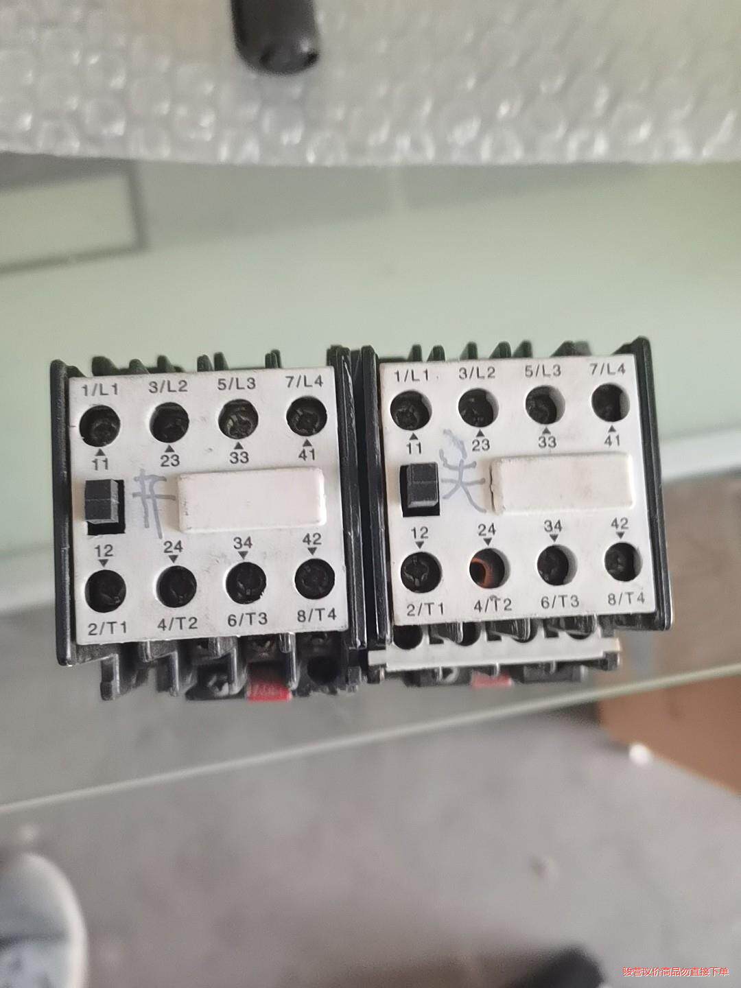 拆机天水长城低压电器厂接触器式中间继电器cj20-10 (议价商品)