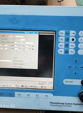 德国蒂森克虏克ThyssenKrupp 控制箱,触摸屏，拆机(议价商品）