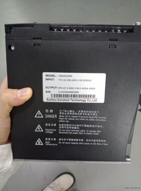 汇川400W 套装 带网口 驱动型号IS620NS2R81