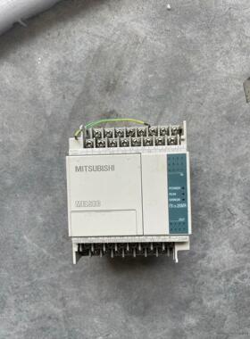三菱PLC FX1S-20MR-001，成色如图，输入点X1