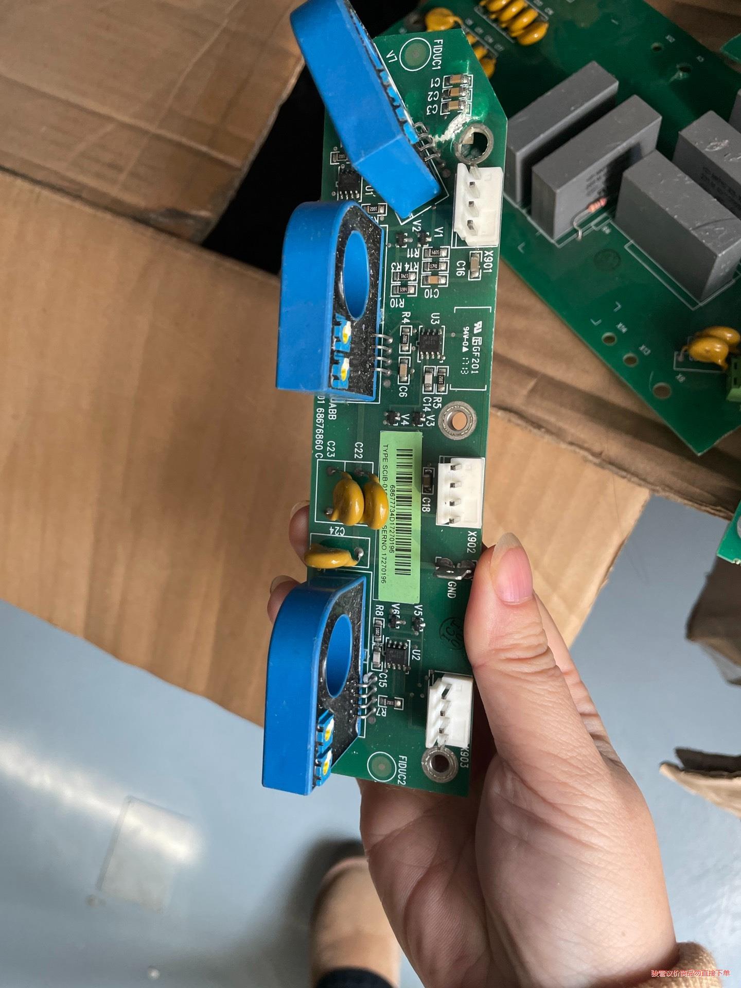ABB变频器电流检测板SCIB-01C原装拆机保证质量(议价商品）