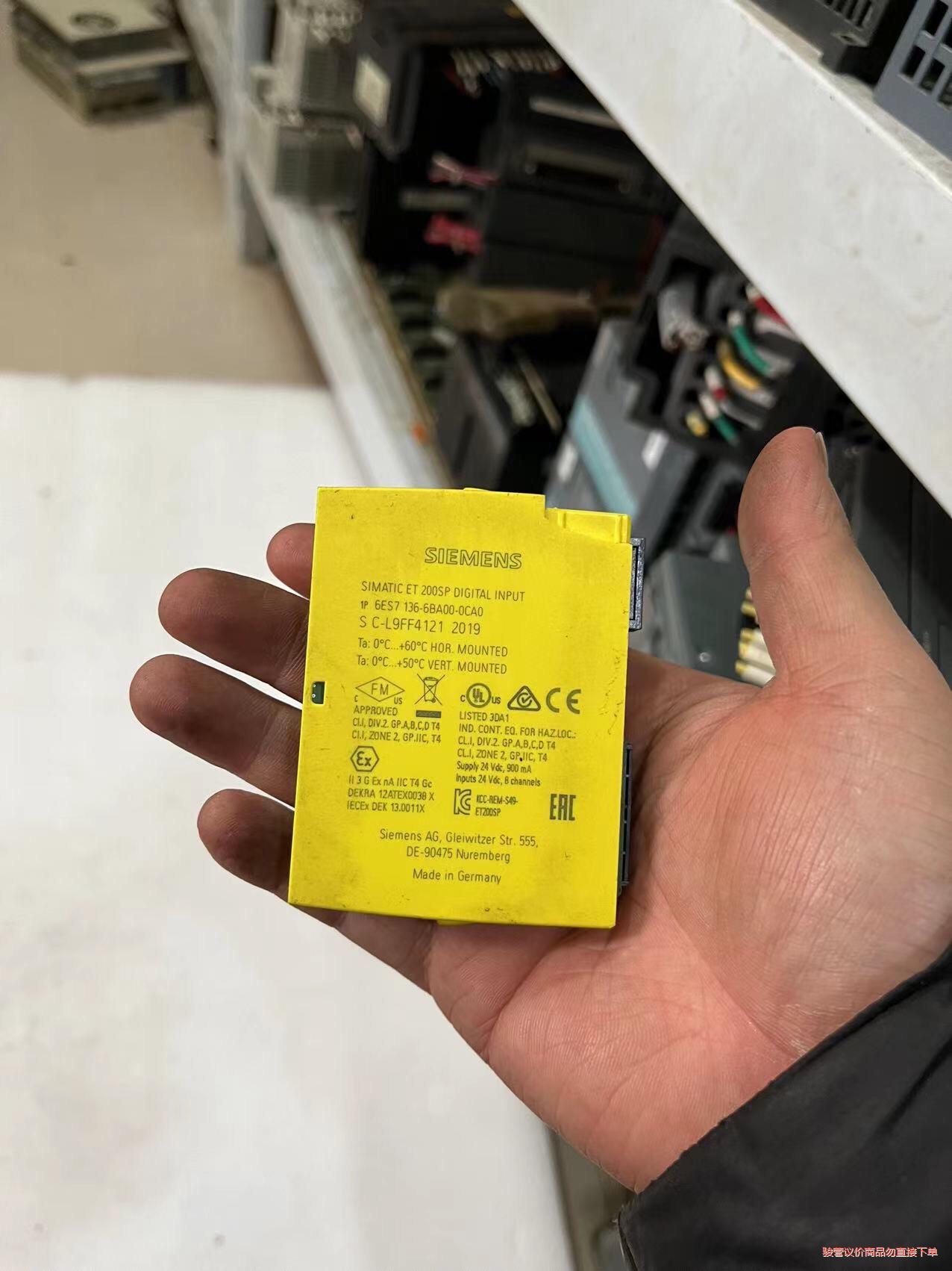 6ES7 136-6BA00-0CA0二手西门子模块实物图拍-骏营议价商品