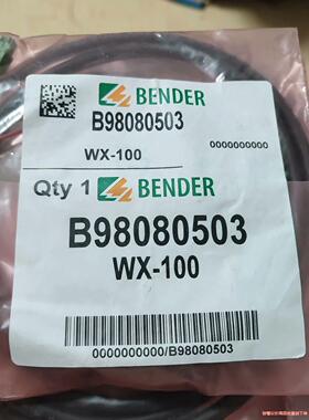 BENDER B98080503 WX-100 连接器(议价商品）