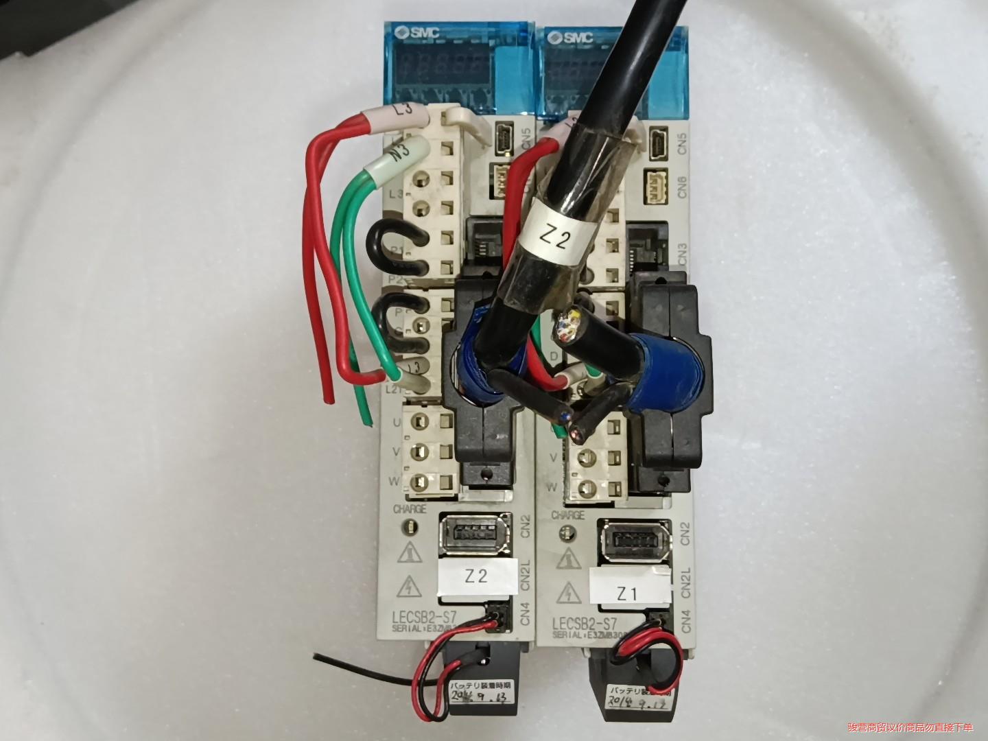 SMC驱动器LECSB2-S7功能包好  实物如图  单价议价商品