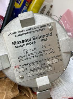 英格兰 汤普森阀 型号 ICO4S Maxseal  全新原(议价商品）
