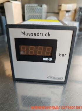 TROESTER压力表，压力传感器，60634-00，实物如骏营商贸-议价