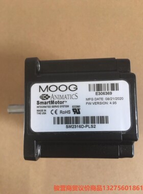SM2316D-PLS2 MOOG 电机 几乎全新 实物拍摄骏营商贸—议价
