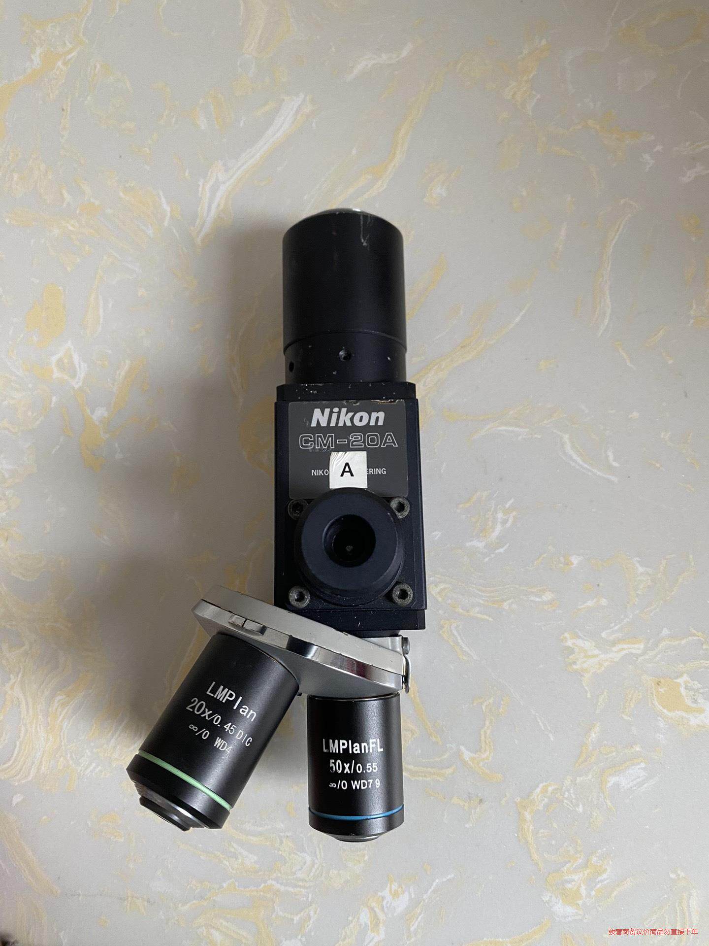 nikon无限远金相显微镜尼康同轴落射镜头cm-20a金相显议价商品