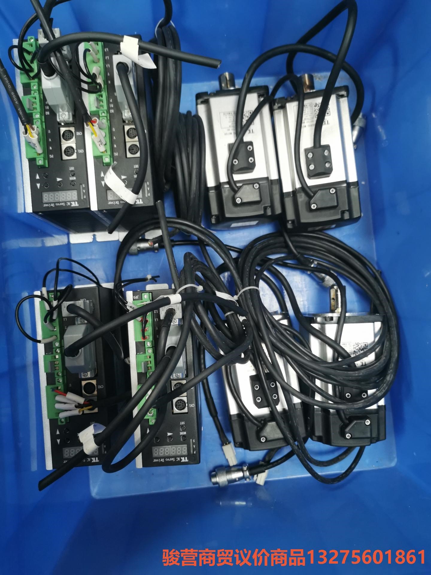 TK交流伺服电机…750W…仓库有四套，成色，质量保证骏营商贸—议