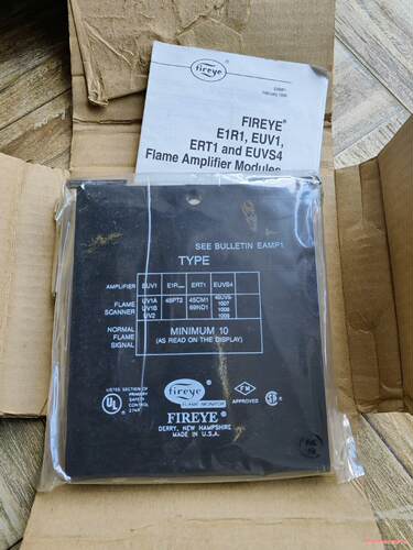 Fireye 火焰放大器模块 EUV1, E1R1, ERT(议价商品）