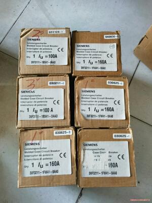 西门子断路器3VF3211 3VF3111 100A 160议价商品