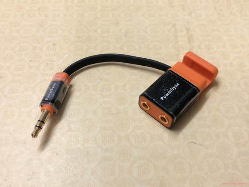 PowerSync/群加 镀金3.5mm一公二母音频分配器转议价商品