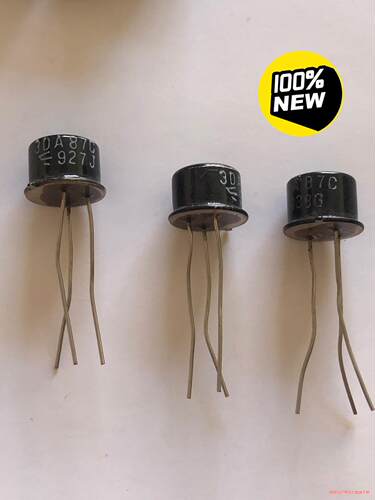3DA87C视频放大三极管，3DA87C硅高频三极管，全新库(议价商品）