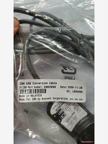 IBM  KVM 39M2899 原装线(议价商品）