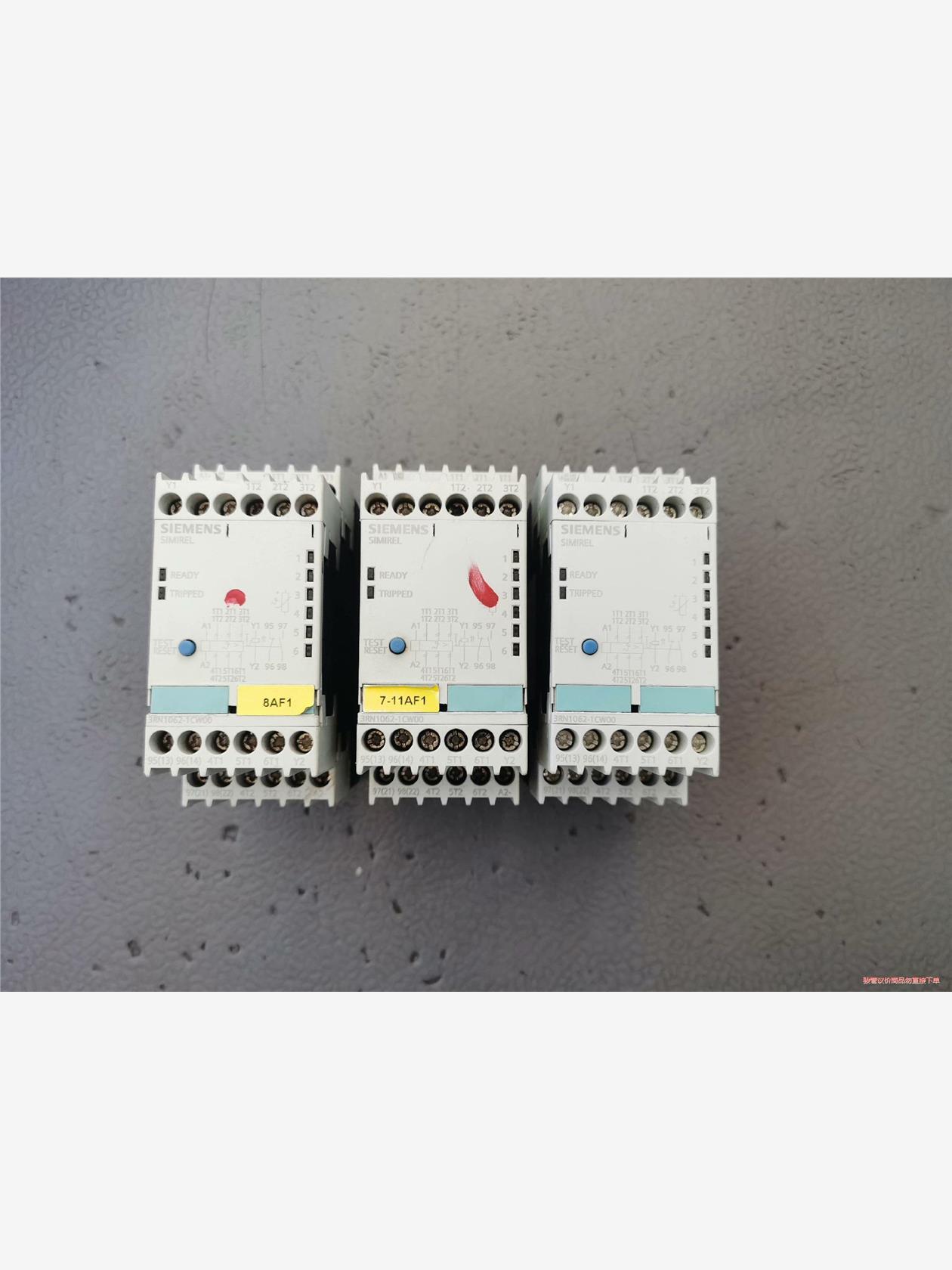 西门子继电器3RN1062-1CW00！二手拆机！成色型号见(议价商品）