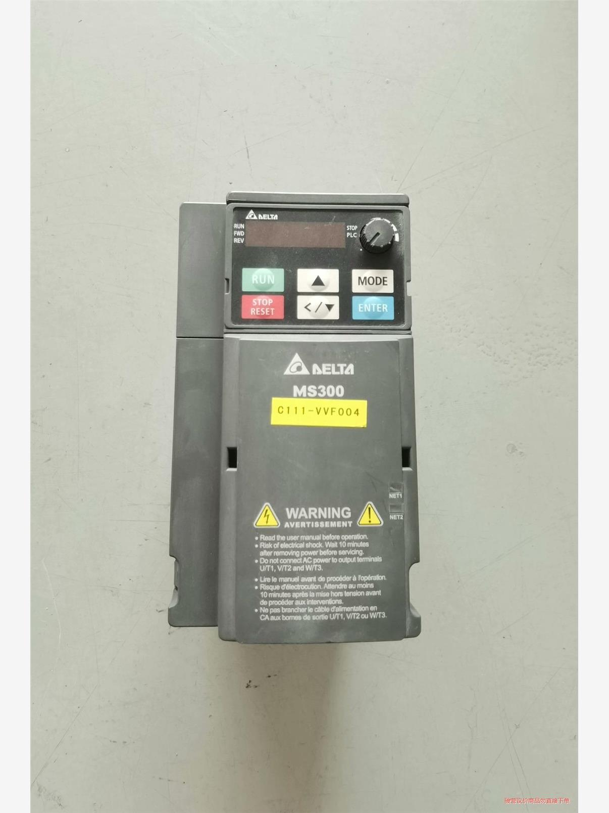 拆机台达MS300变频器VFD9A0MS43ANSAA，3.(议价商品）