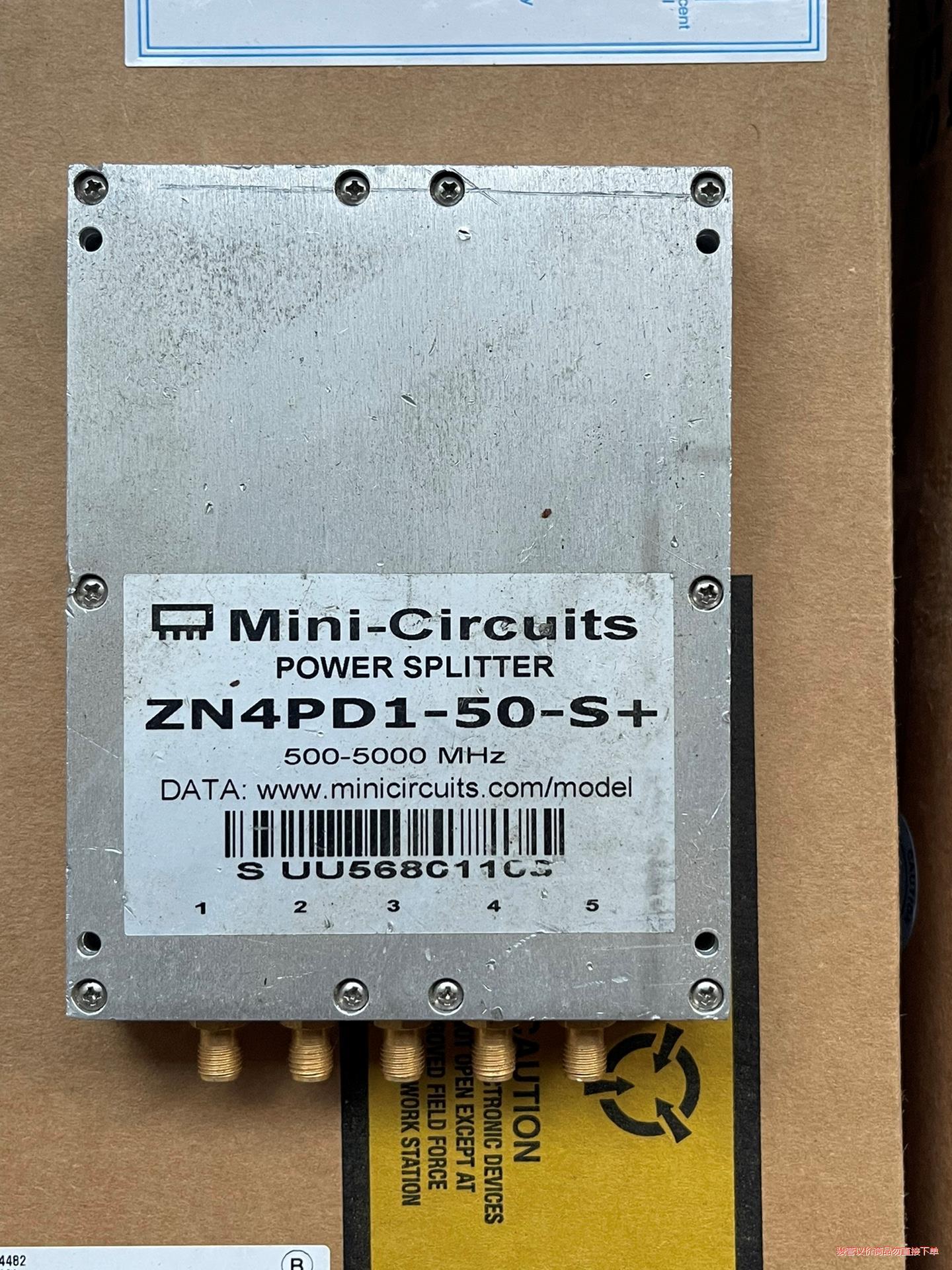 Mini ZN4PD1-50-S+进口500-5000MHz(议价商品）