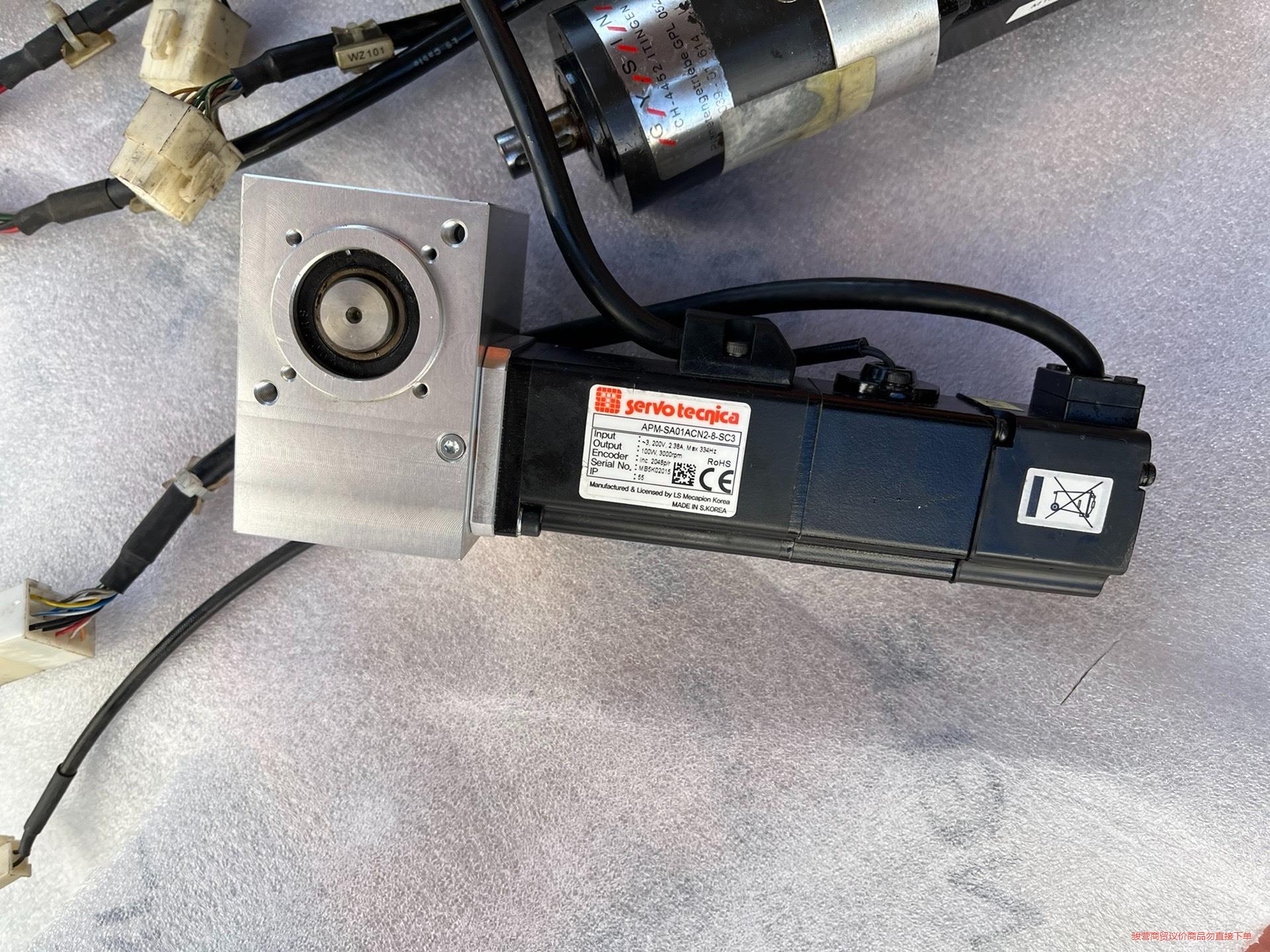 现货韩国LS伺服马达APM-SA01ACN-8-SC3带煞车骏营议价商品