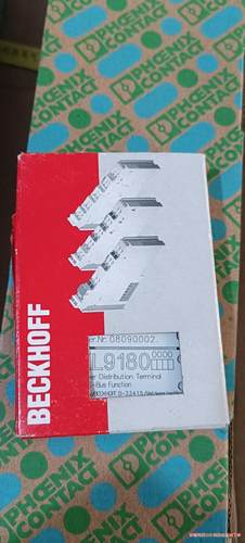 全新原装倍福模块KL9180，实拍，价格100元。G议价商品