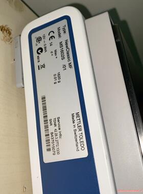 进口梅特勒电子秤，MS1602S ，最大称重1620g，电源骏营议价商品