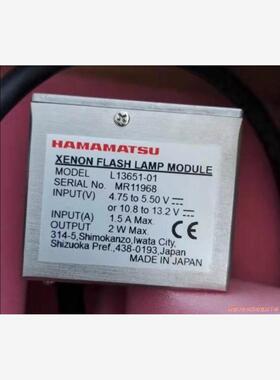 滨松HAMAMATSU 闪烁氙灯模块 L13651-01，博(议价商品）
