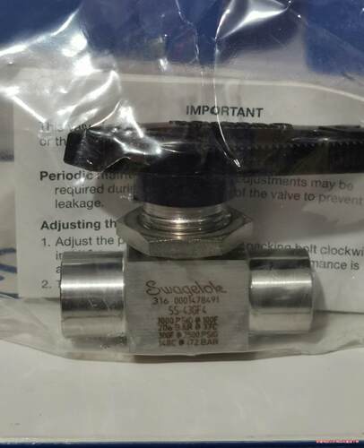 Swagelok 世伟洛克 SS-43GF4 球阀 1/4议价商品