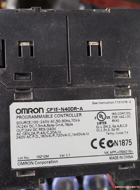 OMRONCP1E-N40DR-A  电源板议价商品