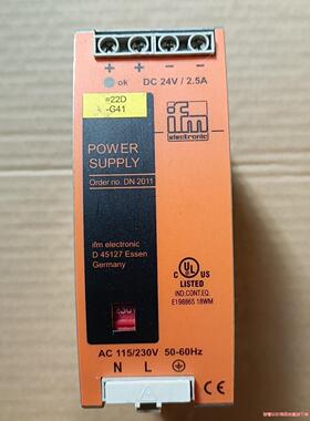 ifm易福门电源 DN2011  DC24V/2.5A  1(议价商品）