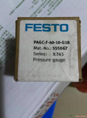 费斯托压力表PAGC-F-40-10-G18，全新就一个议价商品