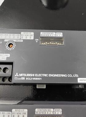 三菱CCLINK RFID模块ECL2-V680D1，成色如议价商品