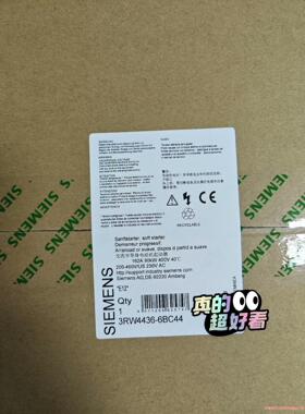 西门子交流电机启动器3RW4436-6BC44骏营议价商品