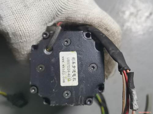 拆机件:信浓步进电机带刹车UB57D24-4277现货实拍(议价商品）