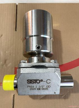 德国SISTO气动隔膜阀 316不锈钢 实物拍摄 表面轻微划议价商品