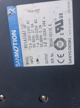 DENKI 山洋伺服RS1A15AT拆机包好可拍骏营商贸—议价