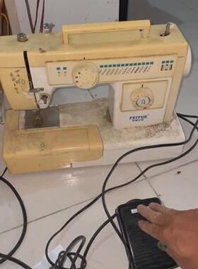 飞跃(缝纫DIY材料)闲置飞跃FY811家用缝纫机,带踏板，议价商品