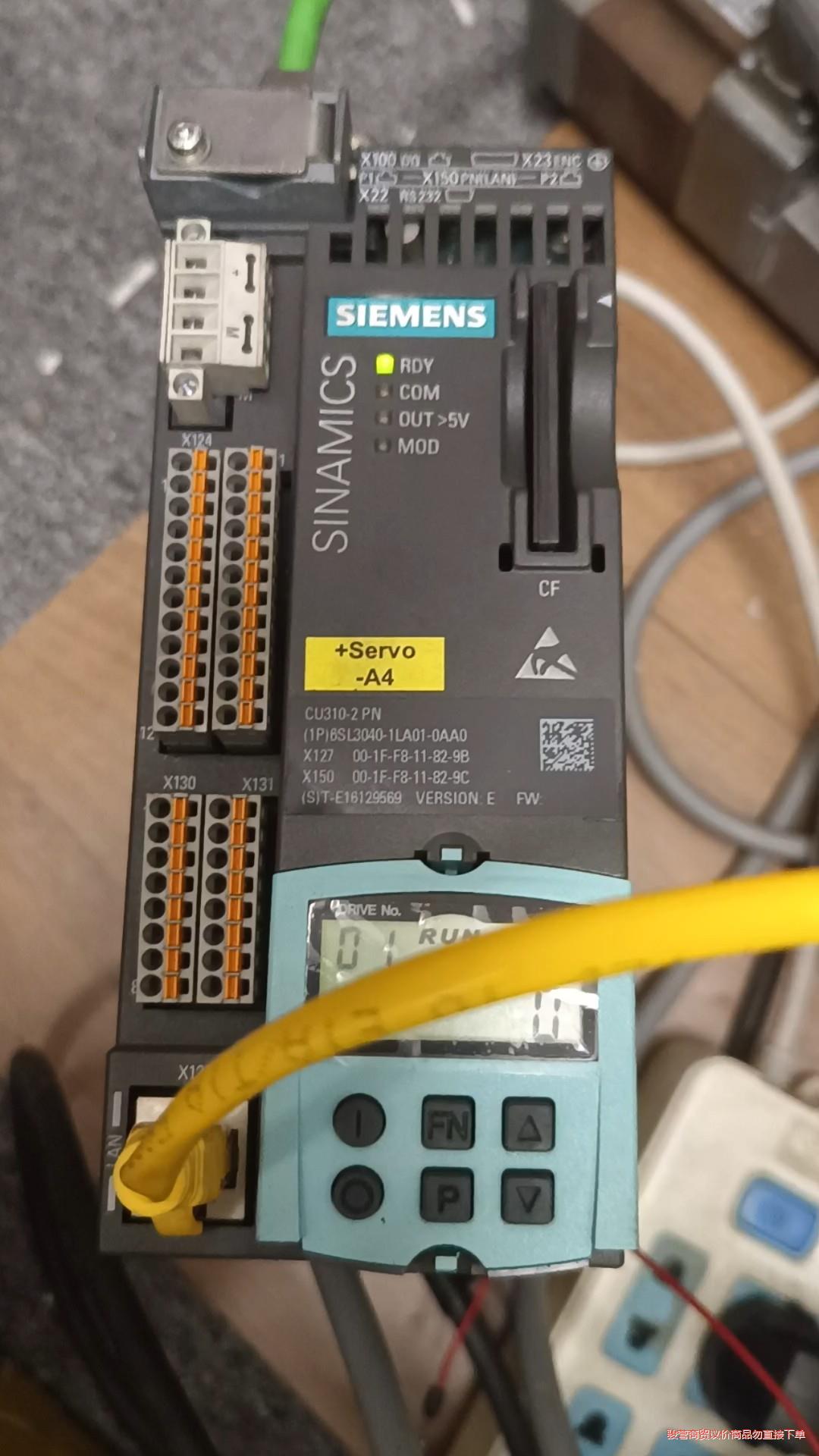 西门子S120控制单元Cu310-2Pn西门子控制单元，pr骏营议价商品