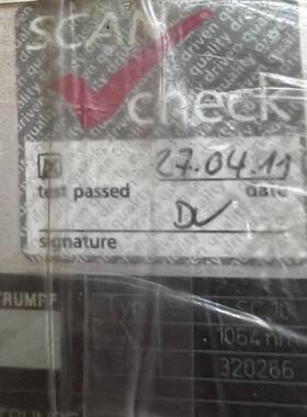 德国原装进口SCANLAB高速扫描振镜，打标头型号S10(议价商品）