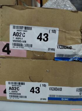 SMC原装电磁阀VX230DAXB电磁阀DC24V 10.5议价商品
