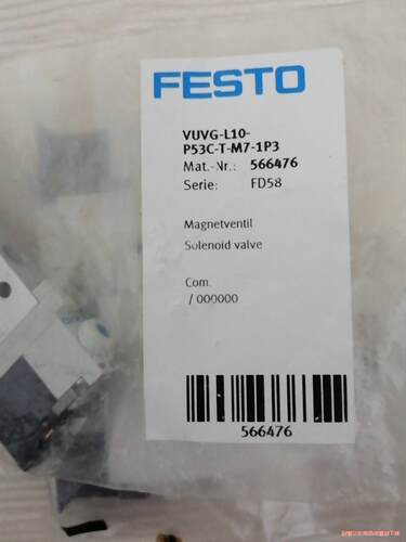 566476费斯托全新原装阀片VUVG-L10-T53C-T(议价商品）