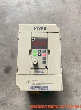 实拍 SAJ三晶变频器8000 VR75M3/0.75kw/骏营商贸-议价