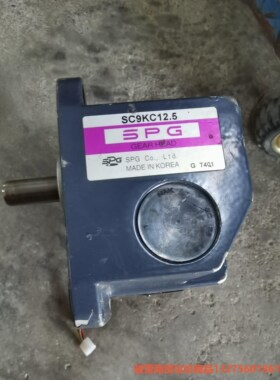 韩国SPG电机 90W调速电机 中实直角减速箱速比1：12.骏营商贸-议