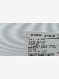 三星c27F391FH曲面屏27寸显示器(议价商品）