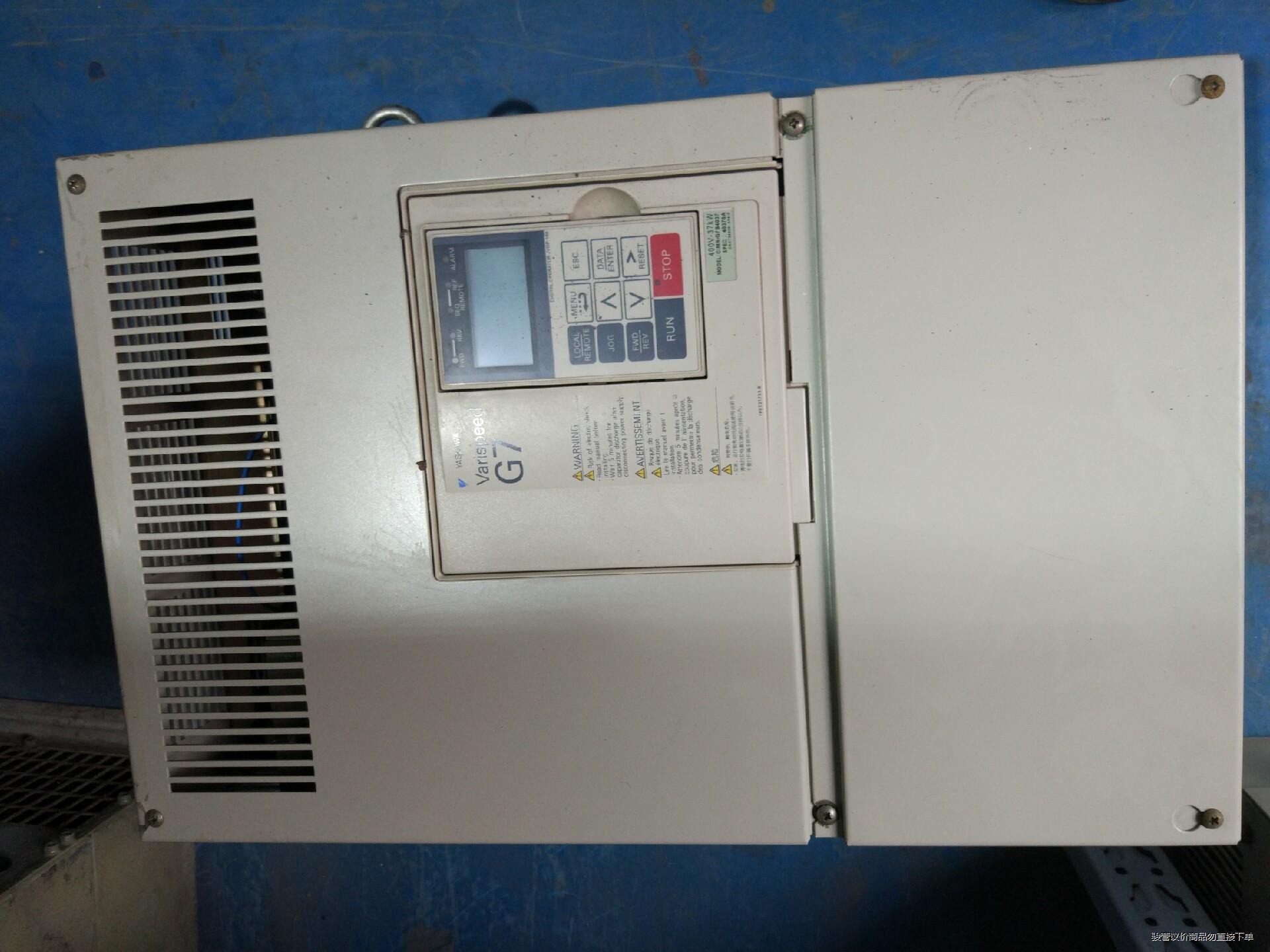 安川变频器37kw原装拆机CIMR-G7b4037测试包好C