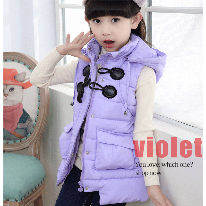 Gilet fille en fibre - Ref 2071653 Image 1