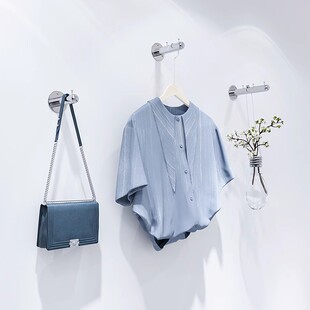 服装店上墙点挂女装店铺壁挂正挂展示架装饰单个挂钩挂板挂衣架