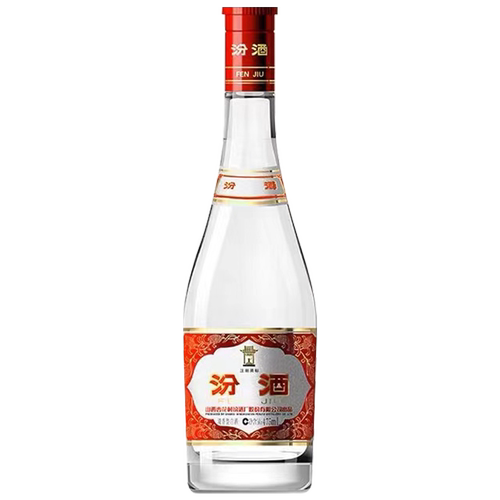 汾酒42度红盖玻汾475ml*1白酒
