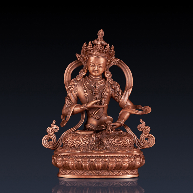 紫铜金刚萨埵佛像家居摆饰佛像工艺礼品摆饰中式办公室饰品铜礼品