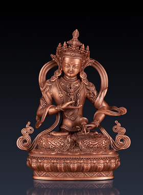 紫铜金刚萨埵佛像家居摆饰佛像工艺礼品摆饰中式办公室饰品铜礼品