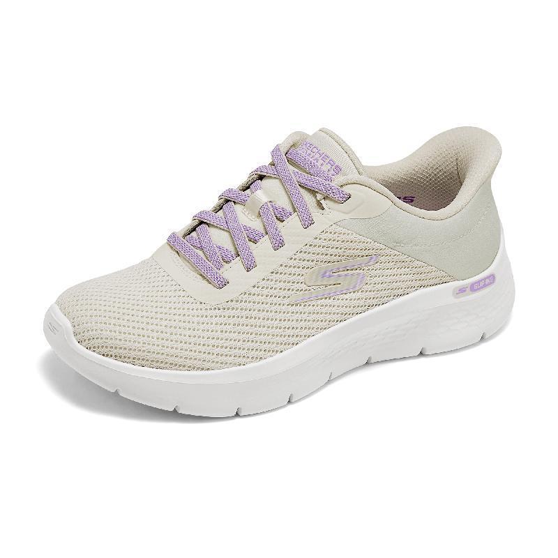 斯凯奇女鞋健步鞋2025新款冬季运动鞋网面透气低帮休闲鞋 125516